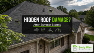 hidden roof damage after summer storms in Missouri and Illinois
