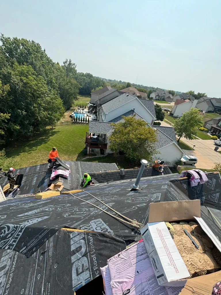 Chesterfield roof replacement team led by Stephen Allen